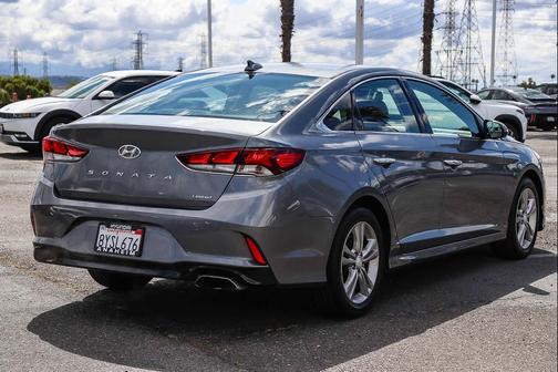 Machine Gray 2018 Hyundai SONATA Limited