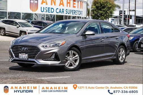 Machine Gray 2018 Hyundai SONATA Limited