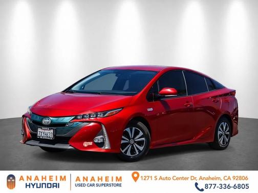 Hypersonic Red 2017 Toyota Prius Prime Advanced