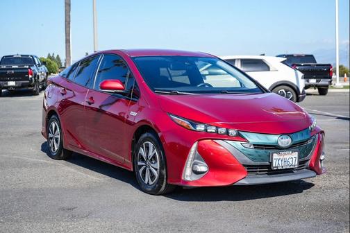 Hypersonic Red 2017 Toyota Prius Prime Advanced