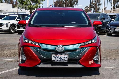 Hypersonic Red 2017 Toyota Prius Prime Advanced