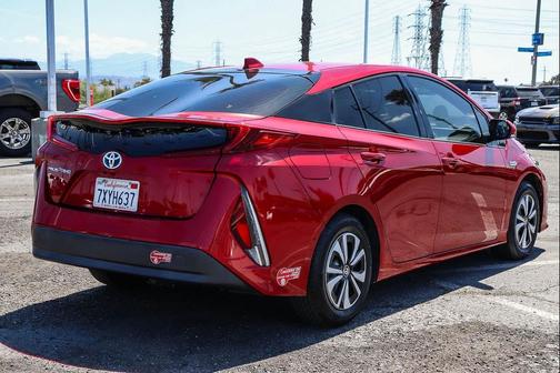 Hypersonic Red 2017 Toyota Prius Prime Advanced
