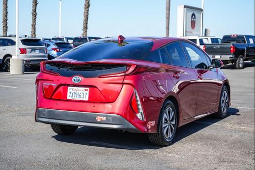 Hypersonic Red 2017 Toyota Prius Prime Advanced