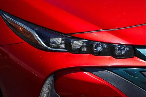 Hypersonic Red 2017 Toyota Prius Prime Advanced