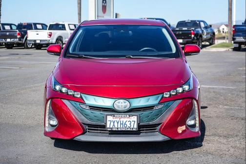 Hypersonic Red 2017 Toyota Prius Prime Advanced