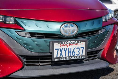 Hypersonic Red 2017 Toyota Prius Prime Advanced