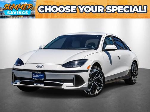 Serenity White 2024 Hyundai IONIQ 6 SEL