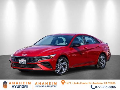 Ultimate Red 2025 Hyundai ELANTRA Sport