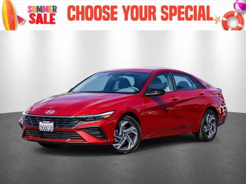 Ultimate Red 2025 Hyundai ELANTRA Sport