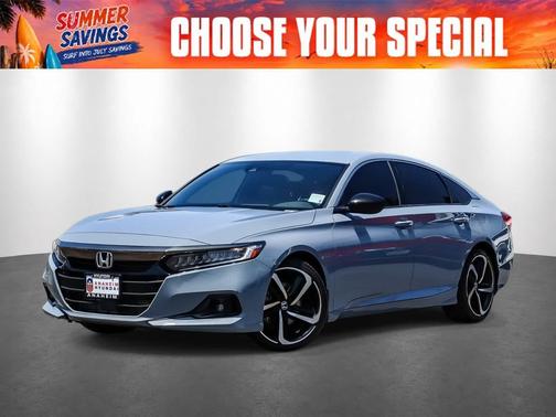Sonic Gray Pearl 2022 Honda Accord Sport 1.5T