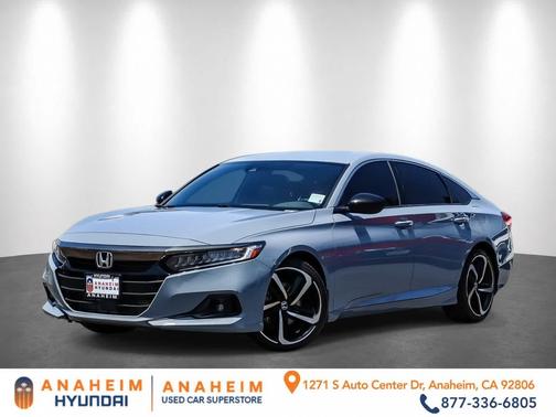 Sonic Gray Pearl 2022 Honda Accord Sport 1.5T