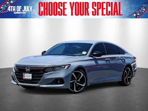 Sonic Gray Pearl 2022 Honda Accord Sport 1.5T