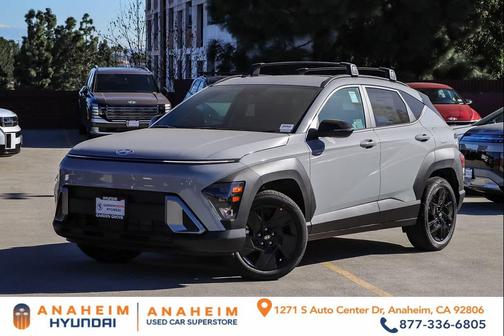 Cyber Gray Metallic 2026 Hyundai KONA SEL Sport