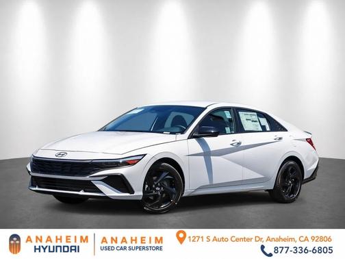 Serenity White 2026 Hyundai ELANTRA Sport