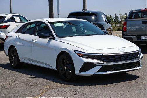 Serenity White 2026 Hyundai ELANTRA Sport