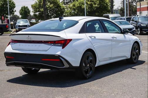 Serenity White 2026 Hyundai ELANTRA Sport