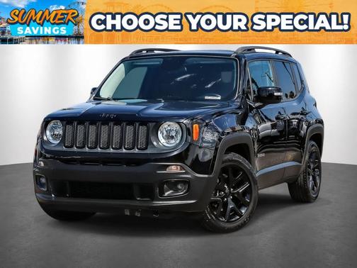 Black 2017 Jeep Renegade Altitude