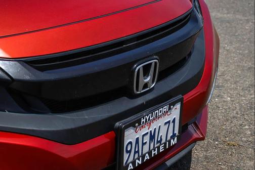 Molten Lava Pearl 2020 Honda Civic LX