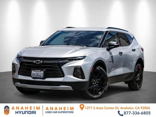 Silver Ice Metallic 2020 Chevrolet Blazer 3LT
