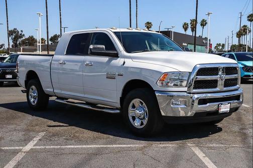 Bright White Clearcoat 2017 RAM 2500 SLT Mega Cab 4x2 6'4' Box