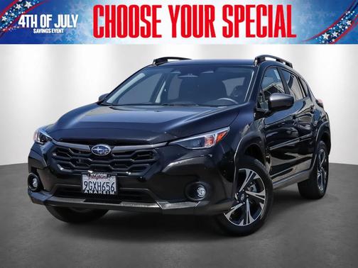 Crystal Black Silica 2024 Subaru Crosstrek Premium