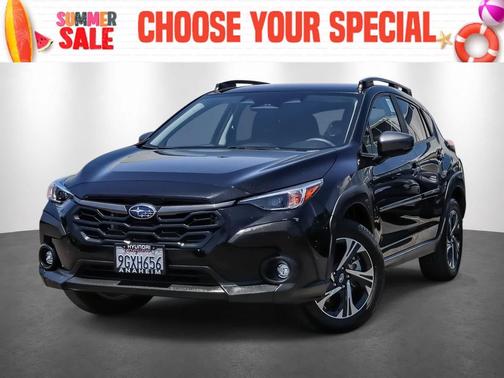 Crystal Black Silica 2024 Subaru Crosstrek Premium