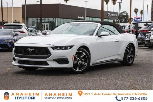 OXFORD WHITE 2024 Ford Mustang EcoBoost Premium