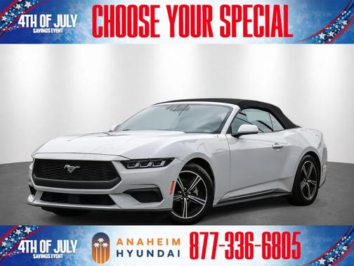 OXFORD WHITE 2024 Ford Mustang EcoBoost Premium