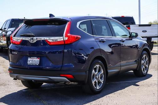 Blue 2018 Honda CR-V EX