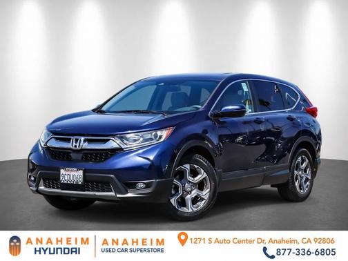 Blue 2018 Honda CR-V EX