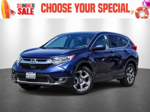 Blue 2018 Honda CR-V EX