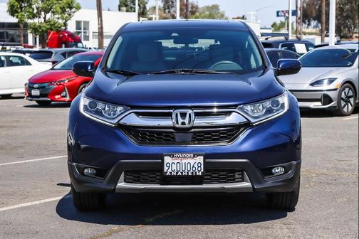 Blue 2018 Honda CR-V EX