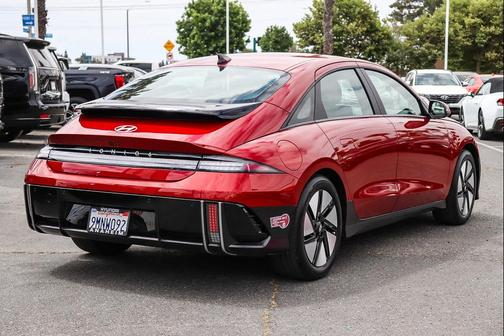 Ultimate Red 2024 Hyundai IONIQ 6 SE