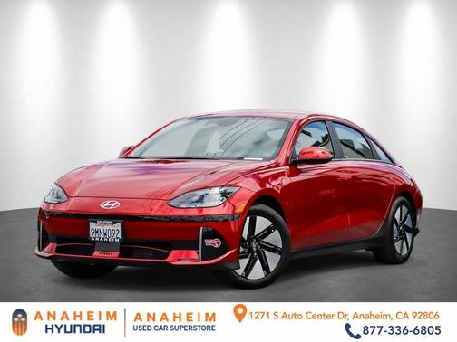 Ultimate Red 2024 Hyundai IONIQ 6 SE