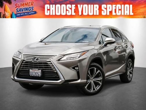 Atomic Silver 2017 Lexus RX 350 Base
