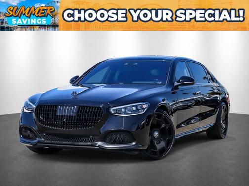 Black 2022 Mercedes-Benz Maybach S 580 4MATIC