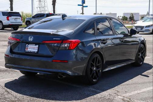 Meteorite Gray Metallic 2024 Honda Civic Sport