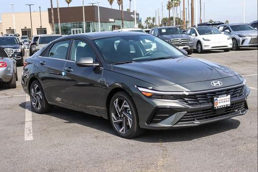 Amazon Gray 2026 Hyundai ELANTRA HEV Limited