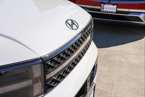 Serenity White 2026 Hyundai SANTA FE HEV Calligraphy