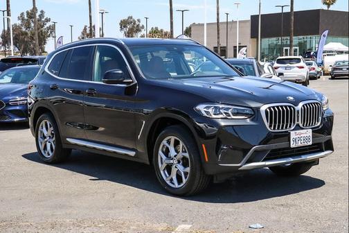 Black Sapphire Metallic 2024 BMW X3 xDrive30i