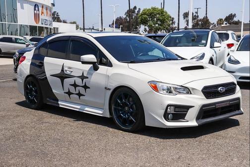 Crystal White Pearl 2018 Subaru WRX Premium