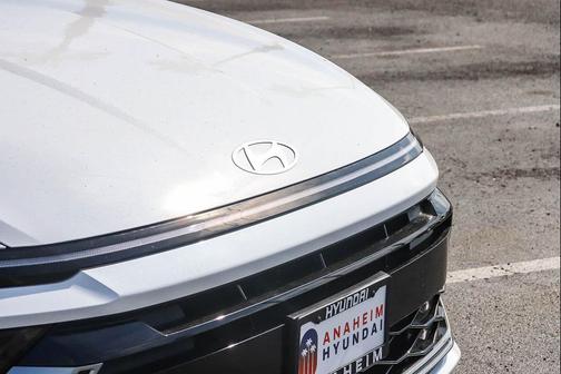 Serenity White 2026 Hyundai SONATA Hybrid Base