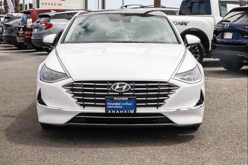 Hyper White 2022 Hyundai SONATA Hybrid Limited