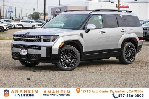 Shimmering Silver 2026 Hyundai SANTA FE HEV Calligraphy