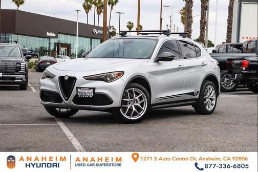 Silverstone Gray Metallic 2019 Alfa Romeo Stelvio Base