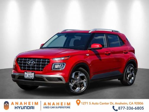 Scarlet Red Pearl 2023 Hyundai VENUE SEL