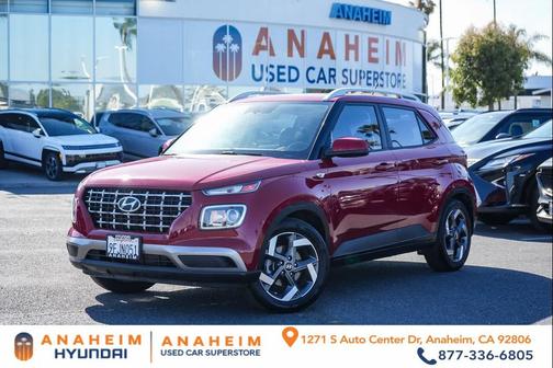 Scarlet Red Pearl 2023 Hyundai VENUE SEL