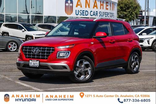 Scarlet Red Pearl 2023 Hyundai VENUE SEL