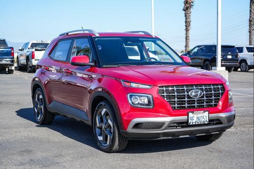 Scarlet Red Pearl 2023 Hyundai VENUE SEL