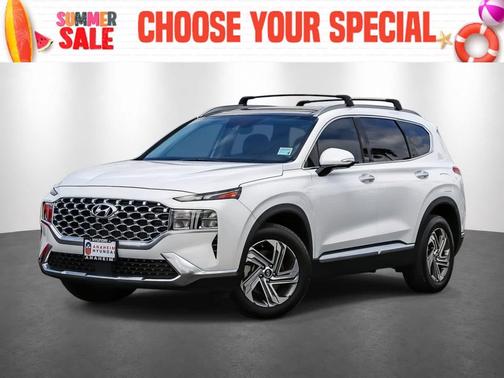 Serenity White Pearl 2023 Hyundai SANTA FE SEL 2.4